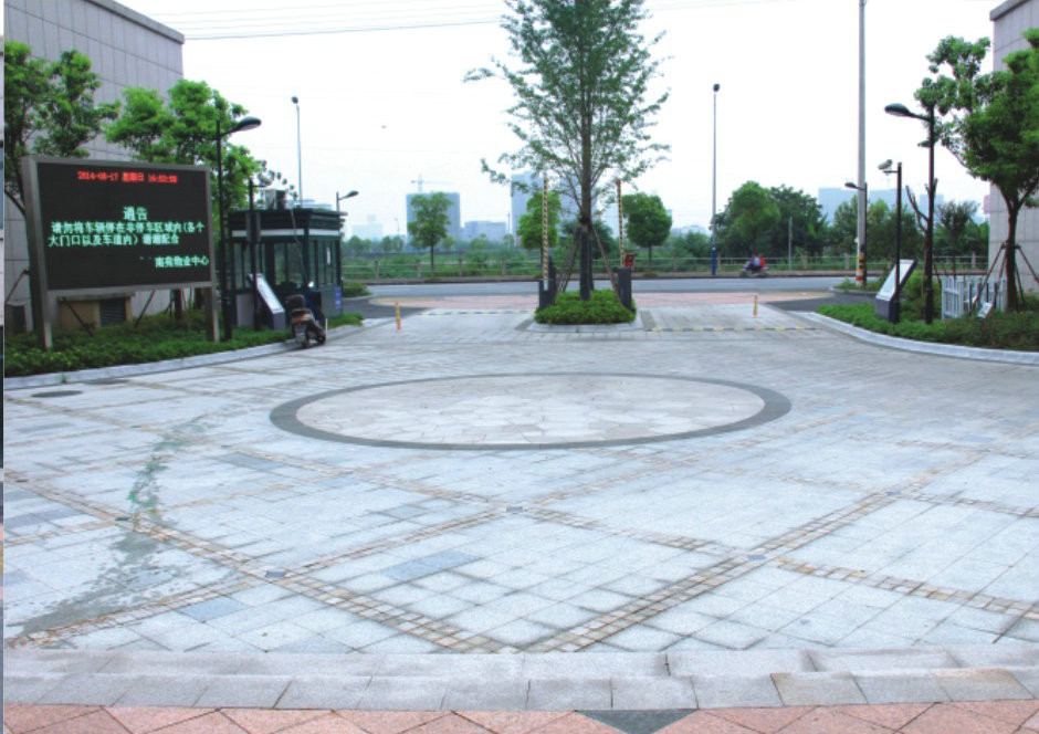 蕭山合豐小區(qū)景觀石材工程