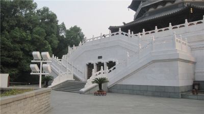 雷峰塔漢白玉石欄桿工程