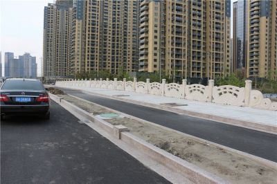 杭州錢江世紀(jì)城之江西路石欄桿