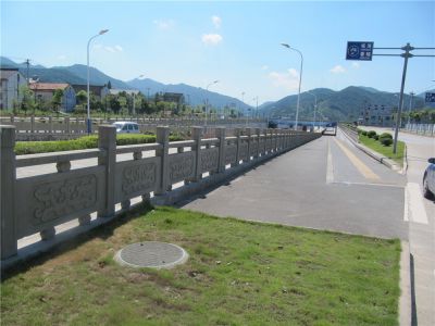 寧波北侖太和路石欄桿工程