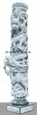 雙龍柱DX-035