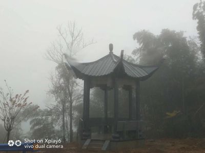 杭州蕭山區(qū)義橋景觀石亭，景觀臺工程