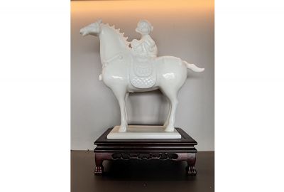 漢白玉《馬上封侯》