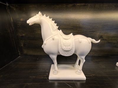 漢白玉《唐馬》