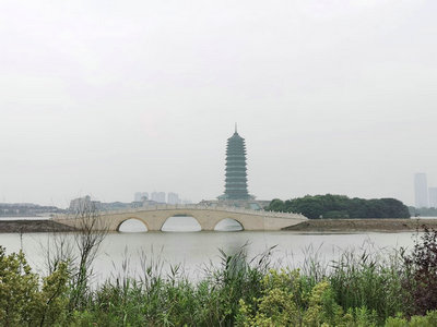 杭州蕭山水博園石拱橋工程