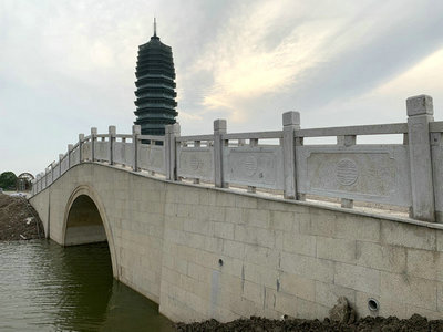 杭州蕭山水博園石拱橋工程