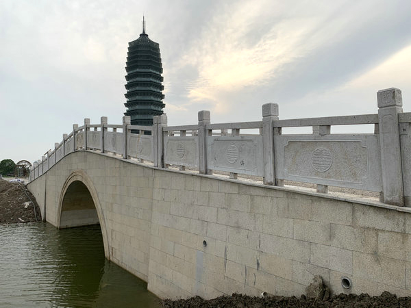 杭州蕭山水博園石拱橋工程
